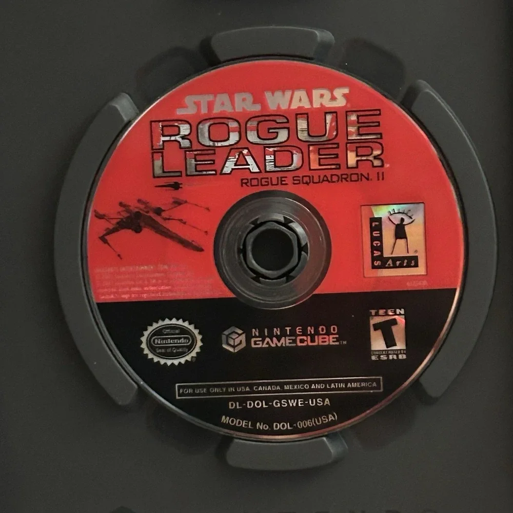 Star Wars: Rogue Leader -- Rogue Squadron II Nintendo GameCube, 2001 CIB Works